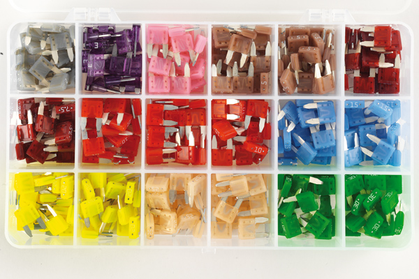 Комплект предохранителей TESLA FN multibox 360шт