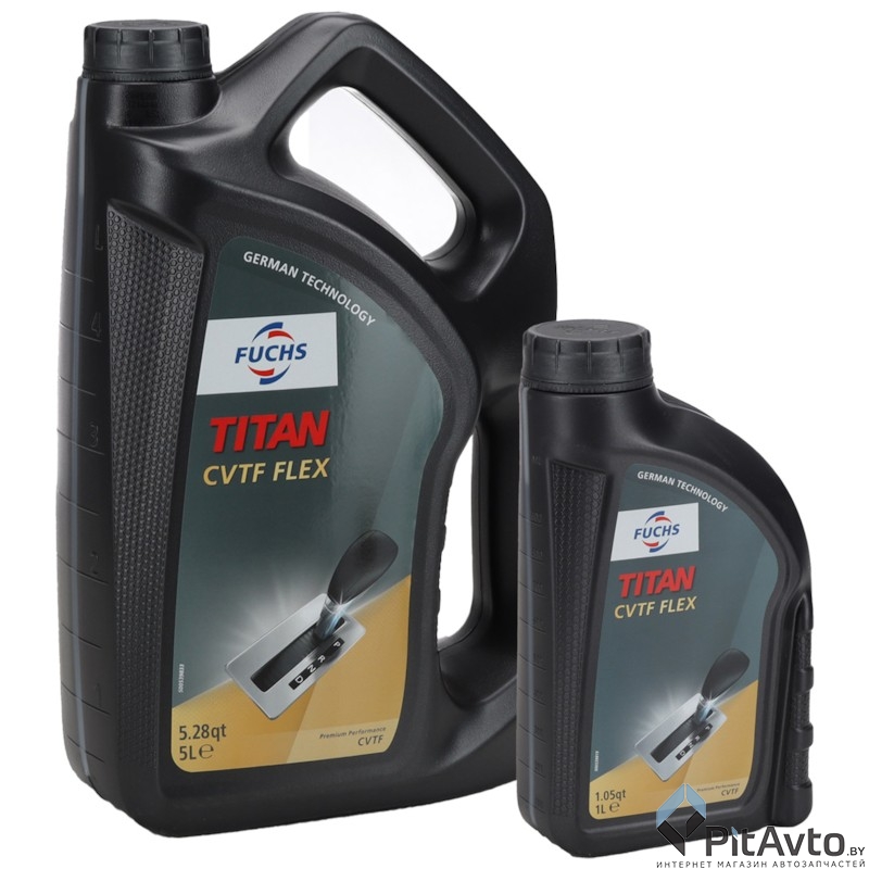Жидкость гидравлическая TITAN CVTF FLEX 5л CVTF+4