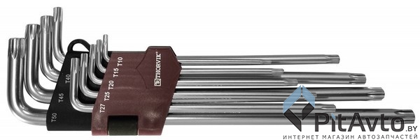 Набор ключей TORX Г-образных THORVIK / TTKL9S