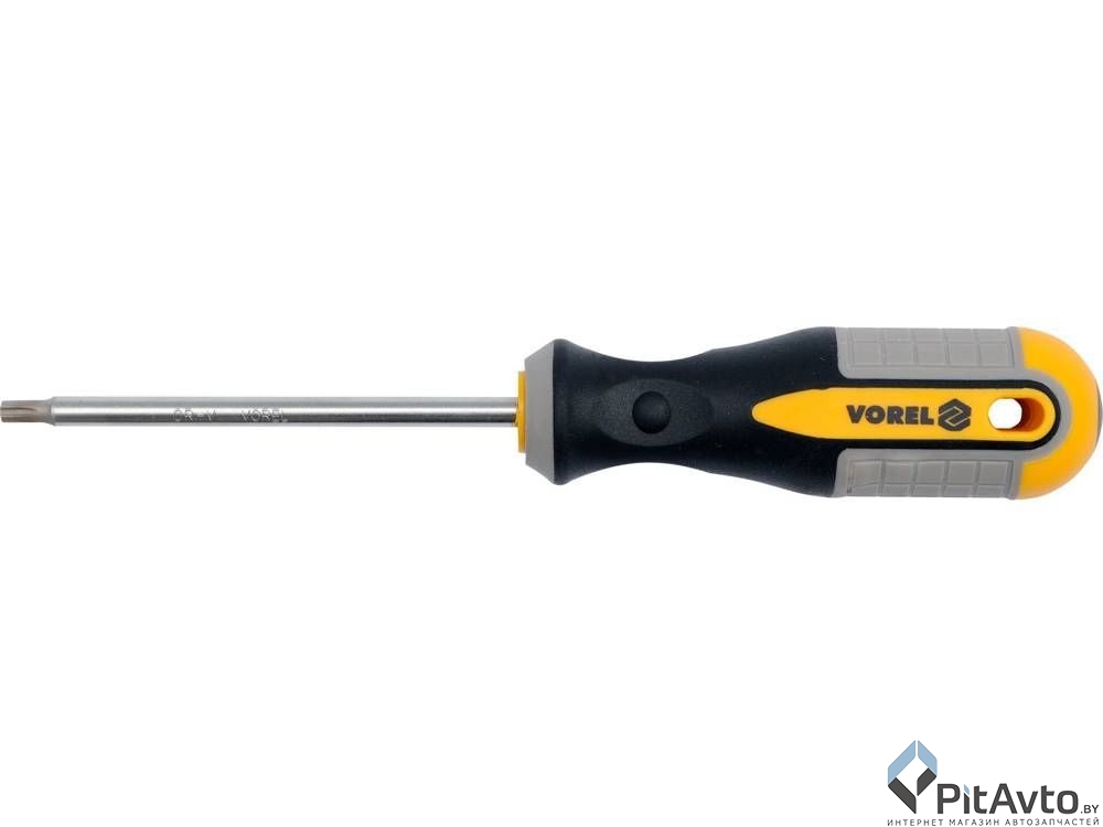 VOREL 60889 Отвёртка TORX Т27х100мм CrV