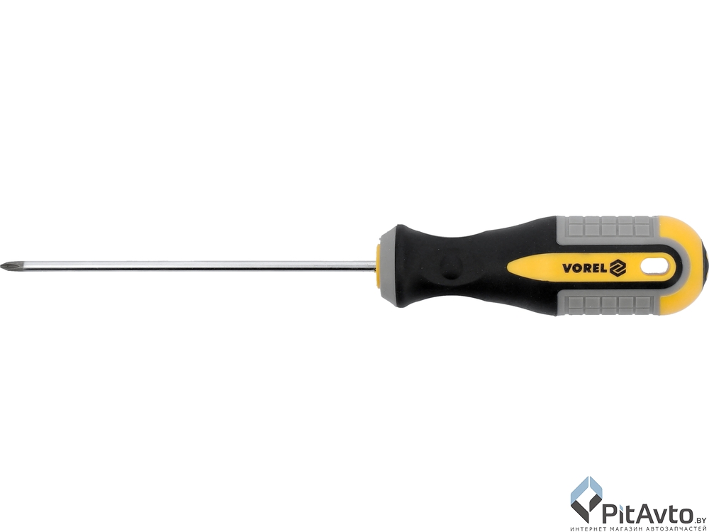 Отвёртка крестовая VOREL 60962 РН0x100мм
