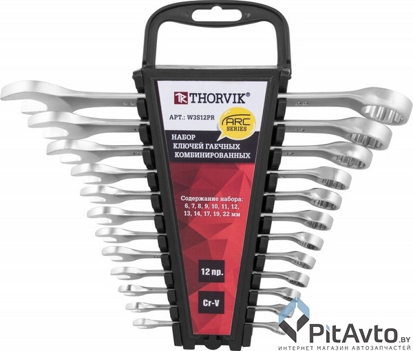 Набор ключей комбинированных THORVIK / W3S12PR