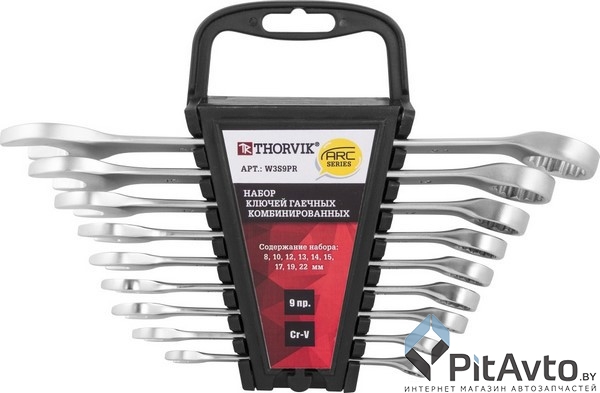 Набор ключей комбинированных THORVIK / W3S9PR