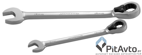 Ключ комбинированный с трещоткой и реверсом JONNESWAY 11мм