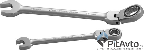 Ключ комбинированный карданный с трещоткой JONNESWAY 13мм