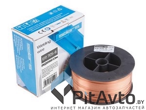 Проволока сварочная SOLARIS ER 70S-6 ф 0,8мм (катушка 1 кг) / WM-ER70S6-08010