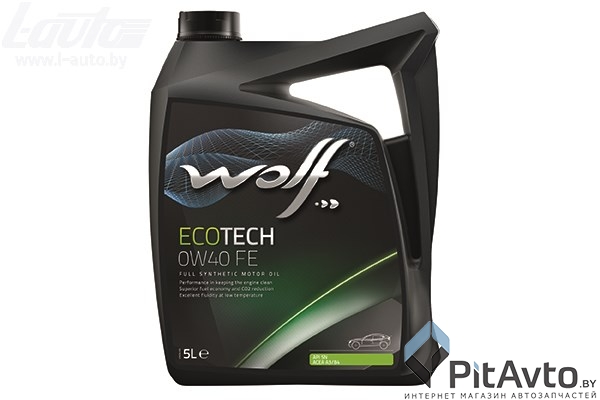 Масло моторное Wolf Ecotech 0W-40 FE 5л