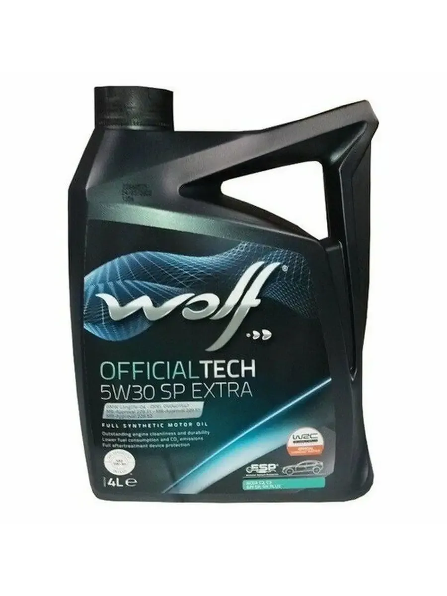 Масло моторное Wolf Officialtech 5W30 C3 SP EXTRA 4л