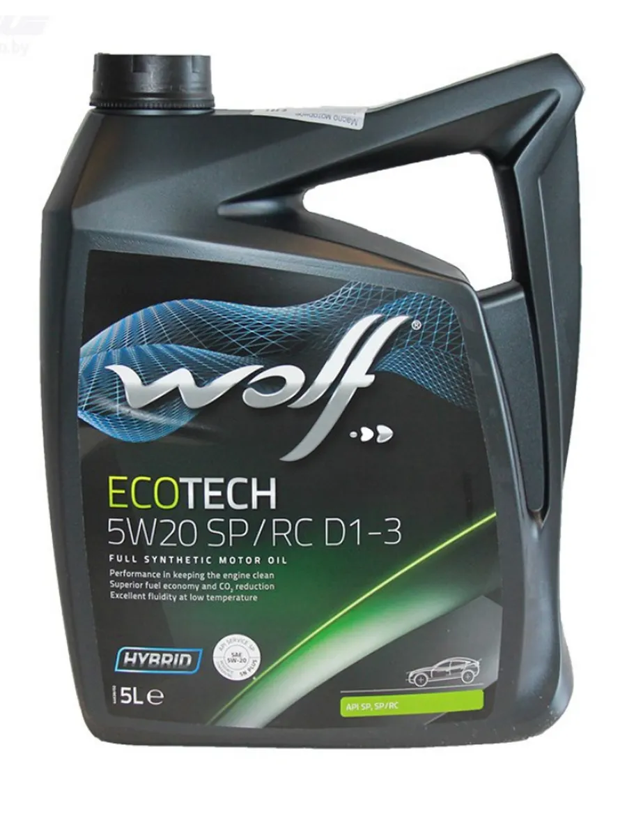 Масло моторное Wolf Ecotech 5W-20 5л
