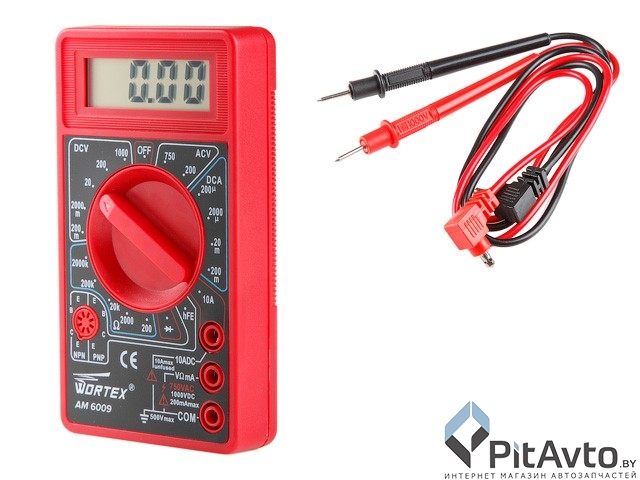 WORTEX AM6009000014 Мультиметр цифровой