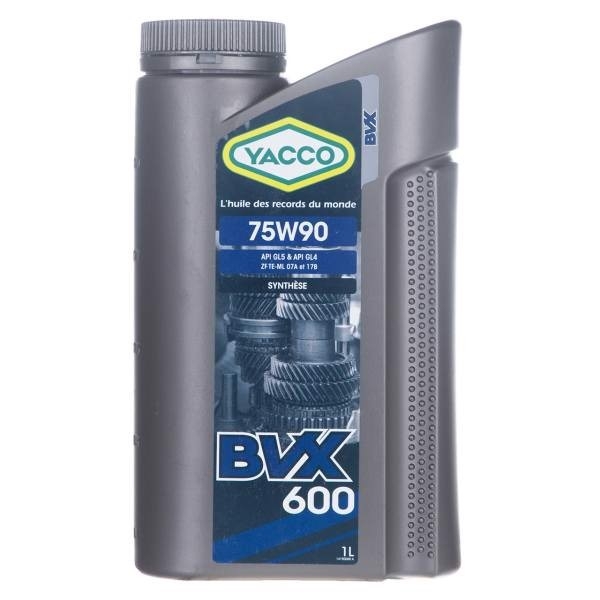 Масло трансмиссионное YACCO 75W90 BVX 600 1л