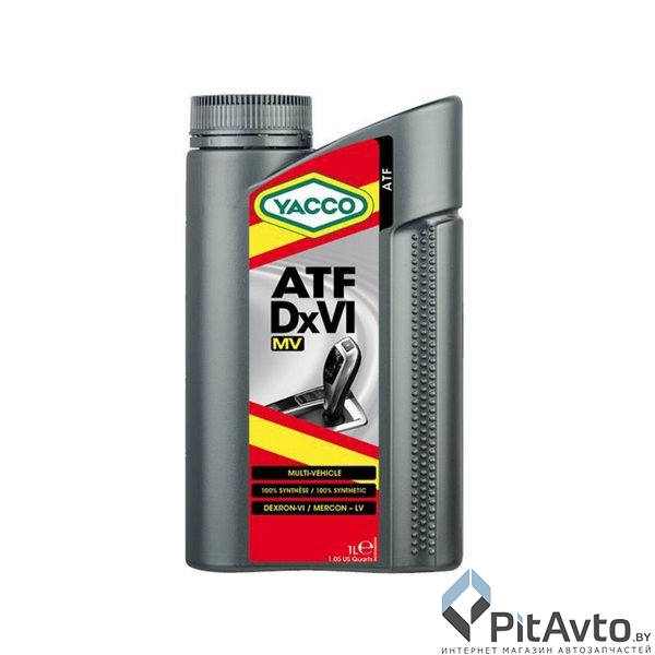 Жидкость гидравлическая YACCO ATF DXVI MV 1л