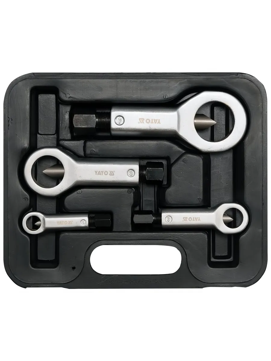 Набор гайколомов YATO 4пр 9-27мм / YT-0585