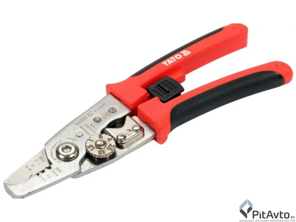 Клещи для зачистки и обжима проводов YATO YT-19682