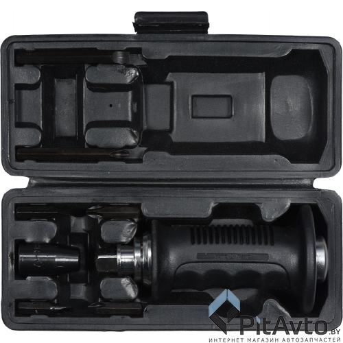 Отвертка ударная с битами YATO YT-28003