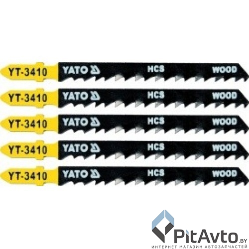 Полотна для электролобзика по дереву 5шт YATO / YT-3410