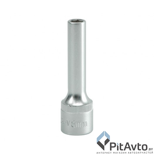 YATO YT-1221 Головка торцевая глубокая, 8 мм, 6 гр, 1/2