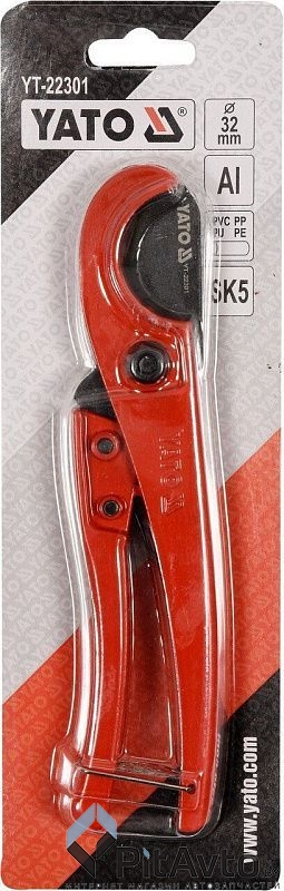 Труборез для пластиковых труб до 32мм / YATO YT-22301