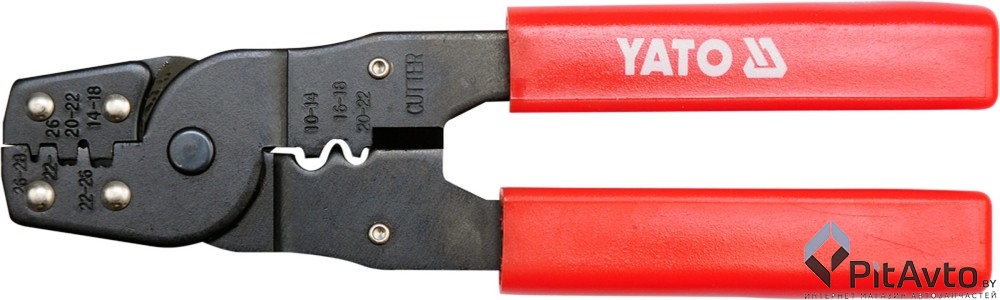 Клещи для обжима и зачистки проводов YATO YT-2256