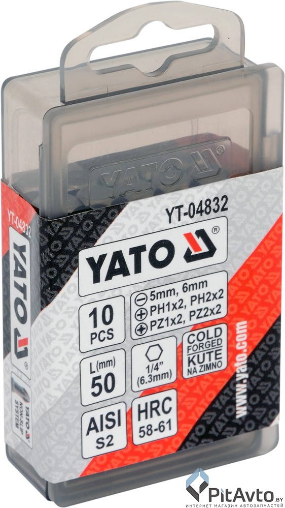 Изображение YATO YT-04832 Набор бит YATO YT-04832 Набор бит