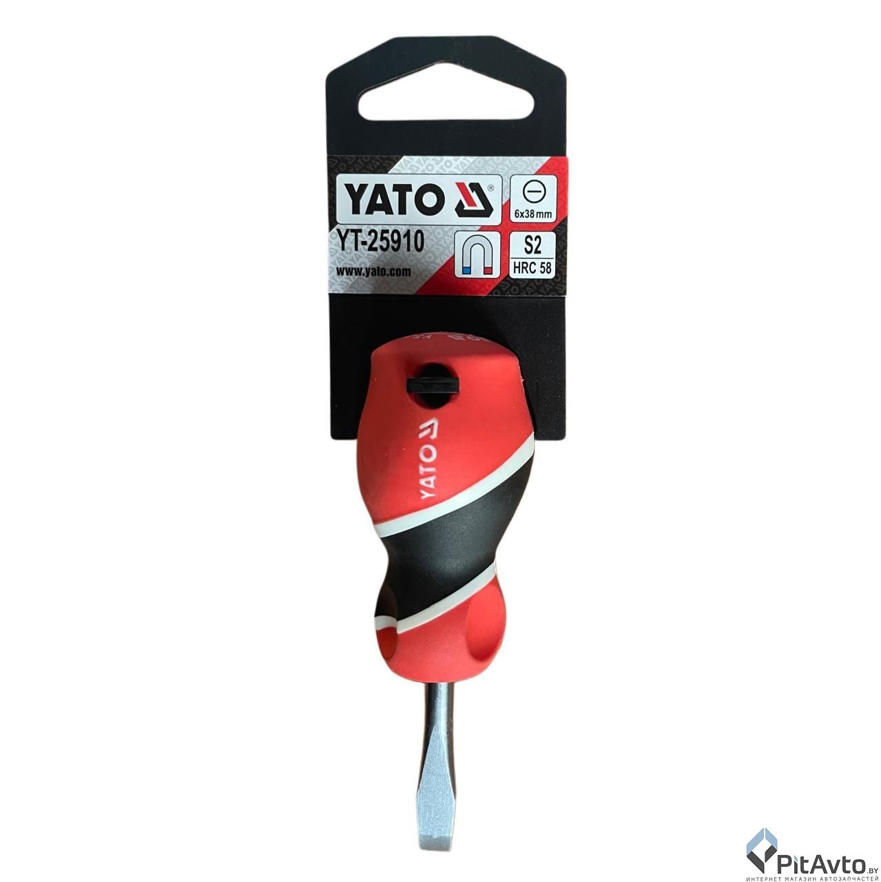 YATO YT-25910 Отвёртка шлицевая 6х38мм
