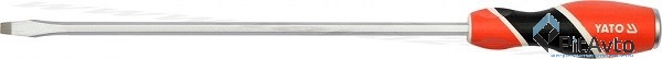 Отвертка ударная шлицевая 6 х 250 мм, YATO, YT-25988