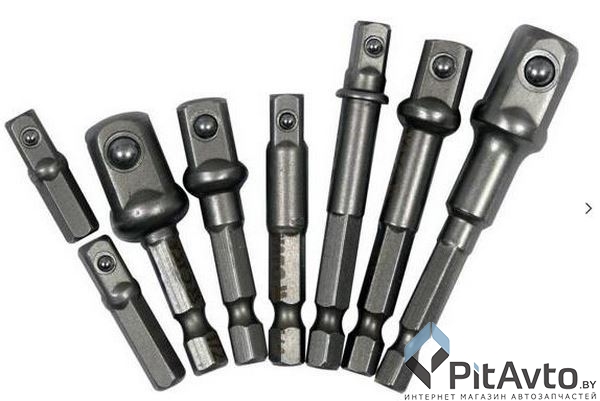 Набор адаптеров YATO HEX 1/4