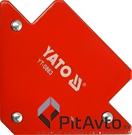 Струбцина магнитная для сварки YATO 82х120х13мм