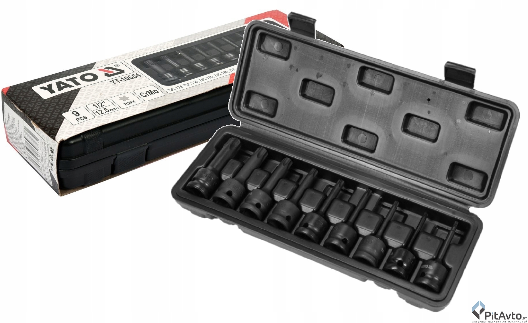 Набор головок-бит ударных YATO TORX 1/2