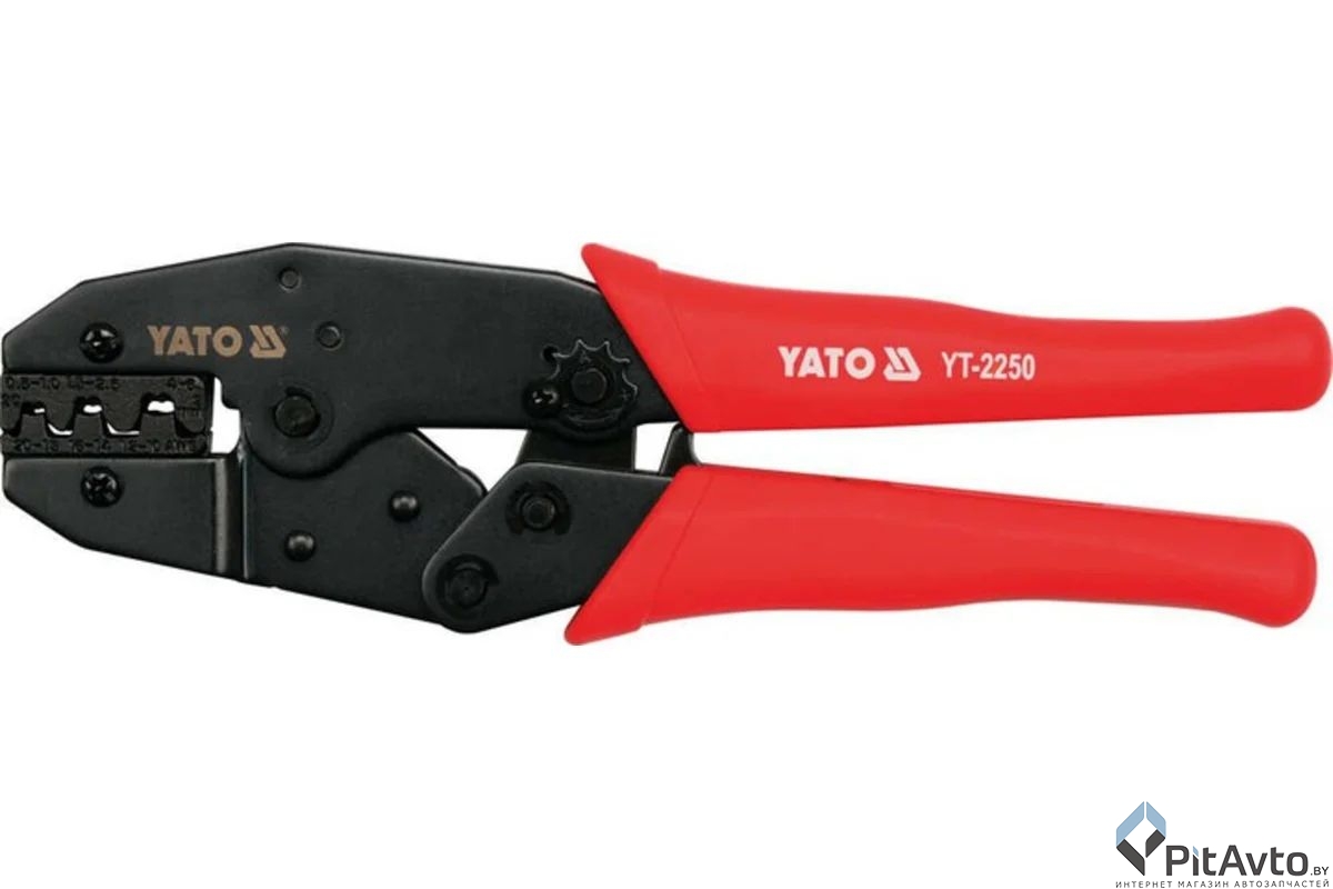 Клещи для обжима и зачистки проводов YATO 0.5-6 мм2 / YT-2246
