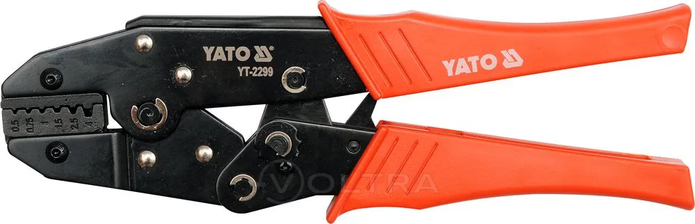 Клещи для обжима и зачистки проводов YATO 0.5-4мм2 / YT-2299
