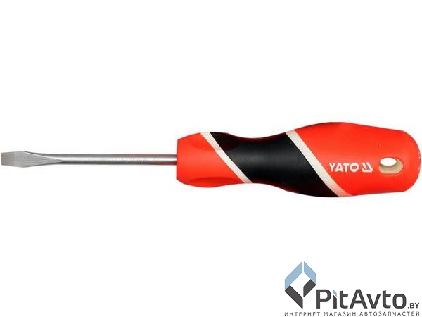 Отвертка шлицевая YATO SL5х75мм