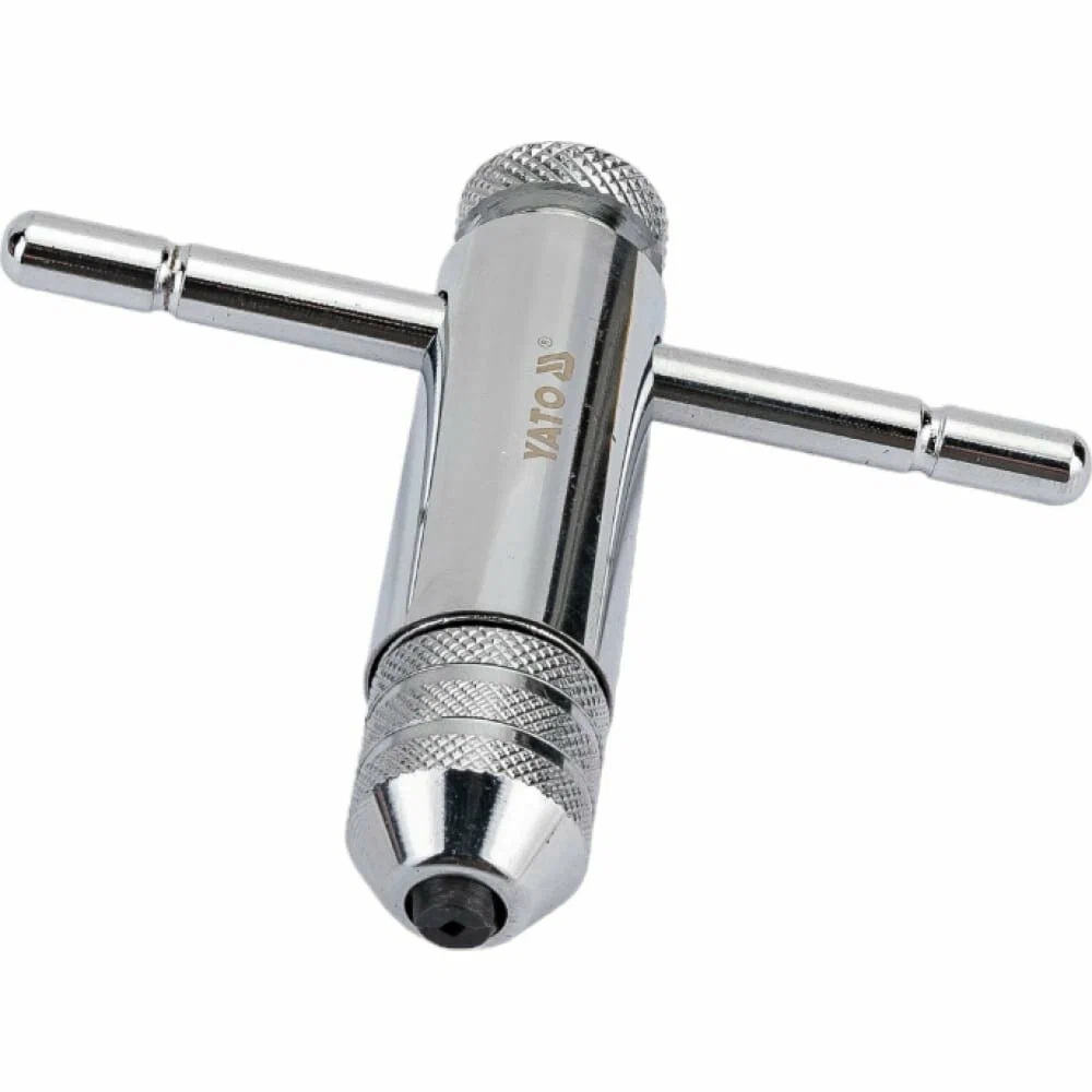 Метчикодержатель T-образный трещоточный YATO M3-M10 80мм / YT-2989