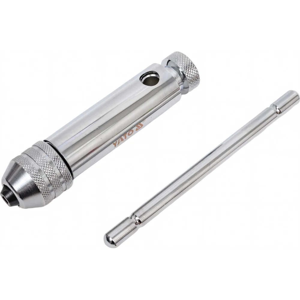 Метчикодержатель T-образный трещоточный YATO M5-M12 100мм / YT-2990