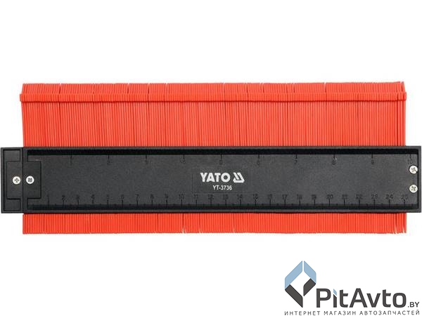 Шаблон для копирирования сложных профилей YATO 44х260мм / YT-3736