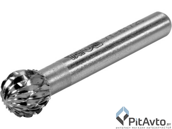 Борфреза шарошка по металлу сферическая YATO 10 х 6мм