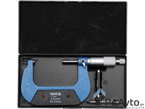 Микрометр YATO 50-75мм / YT-72302