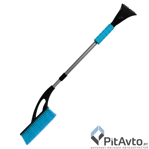 Щетка для снега ZEUS ZBW022 телескопическая со скребком 90-130 см